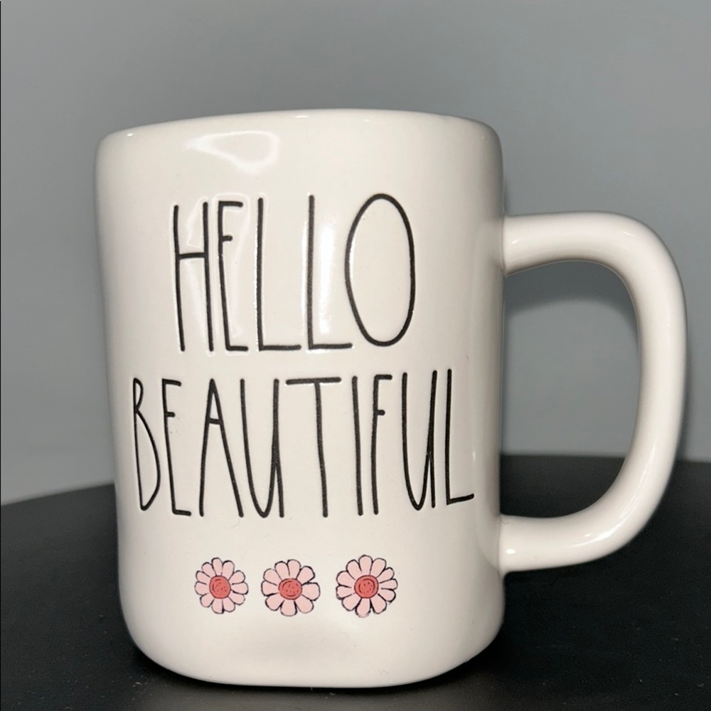 Rae Dunn “Hello Beautiful” Mug